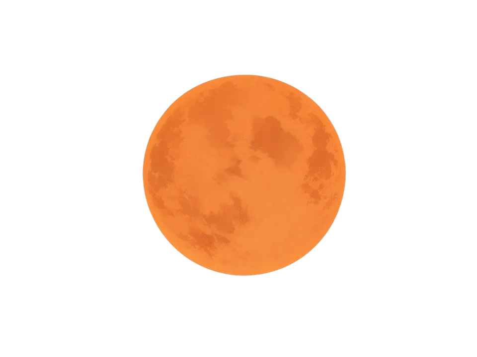 Bildebene Orange moon