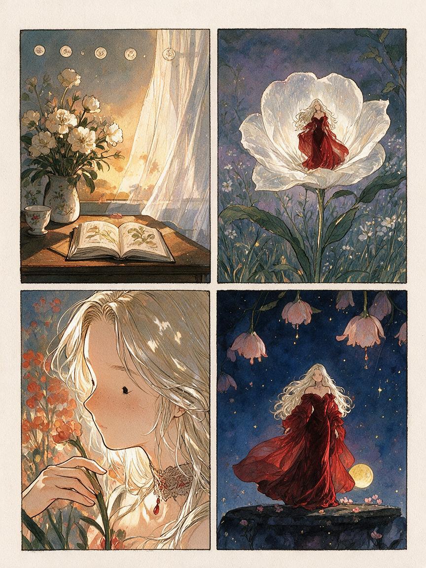 Picture-book illustration — After