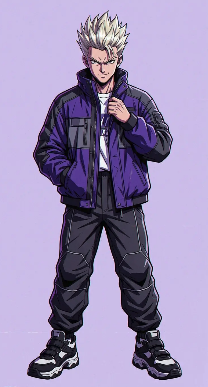Left profile — Before