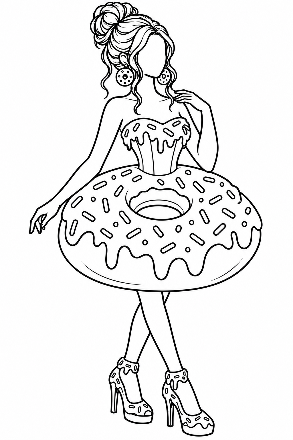 its a donut, background no, no facial expressions, please remove backgound, dont — Avant