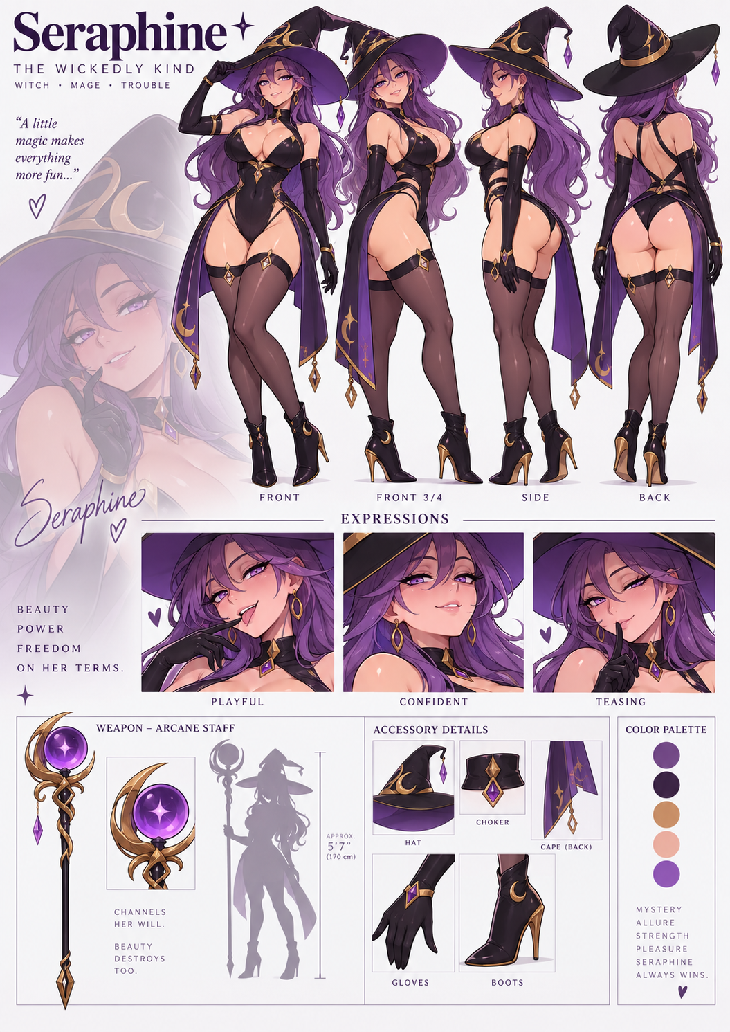 "Slow, seamless 180-degree orbital camera rotation around the character. The cam
