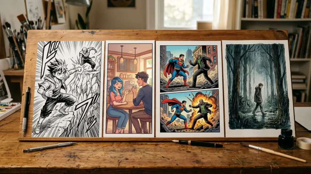 AI Comic Generator Comparison 2026: Features, Pricing, and Output Quality — cover illustration