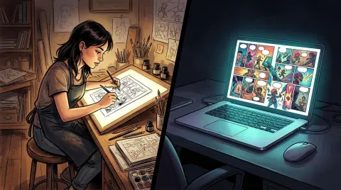 AI Comic Generator vs Hiring an Artist: Cost, Speed, and Quality Compared