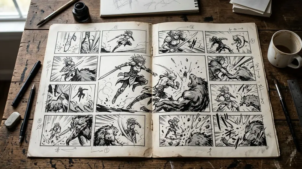 Text to Manga: How AI Manga Makers Turn Your Story Into Pages — cover illustration