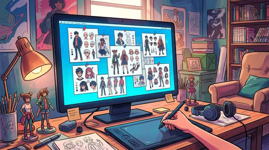 Anime Character Generators: Design Your OC with AI — cover illustration