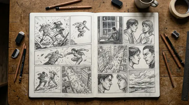 Comic Pacing: How to Control Time and Tension Panel by Panel