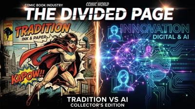 AI in Comics 2026: Industry Divided as Comic-Con Bans AI Art While Tools Market Hits $4.6 Billion
