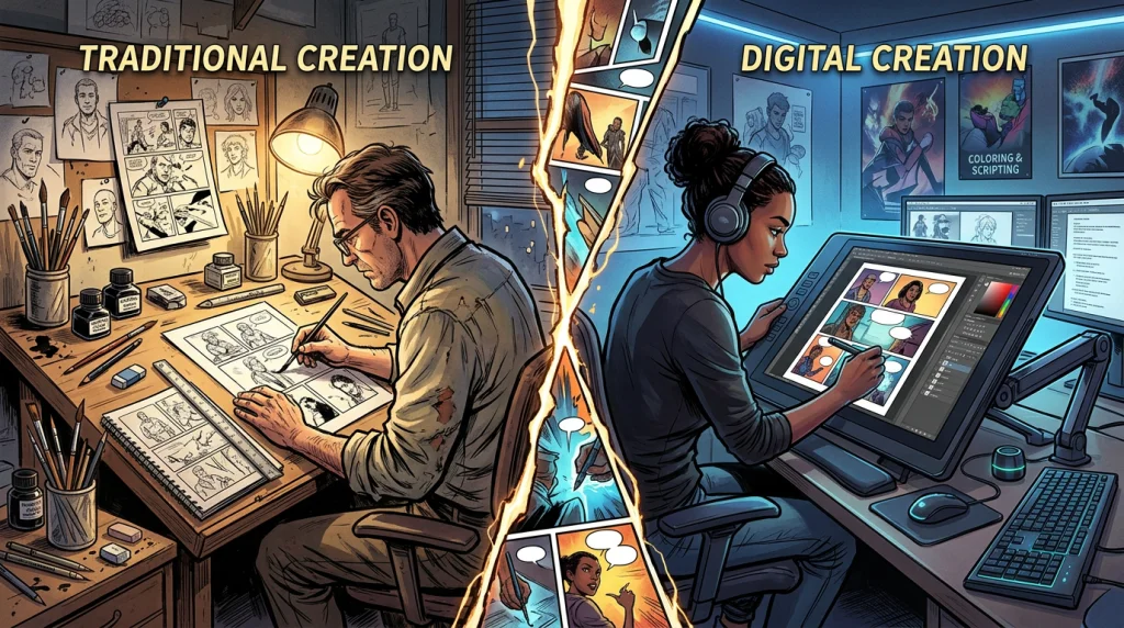 The State of AI comics industry: Market Report March 10, 2026