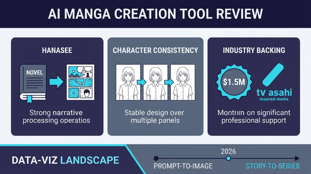 AI Manga Creation Tool Review: Exploring Xross Road’s Hanasee and the 2026 Landscape