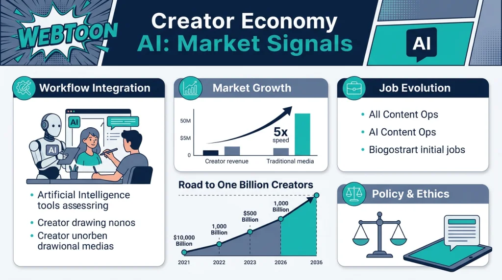 creator economy webtoon ai: Market Signals Creators and Teams Should Track