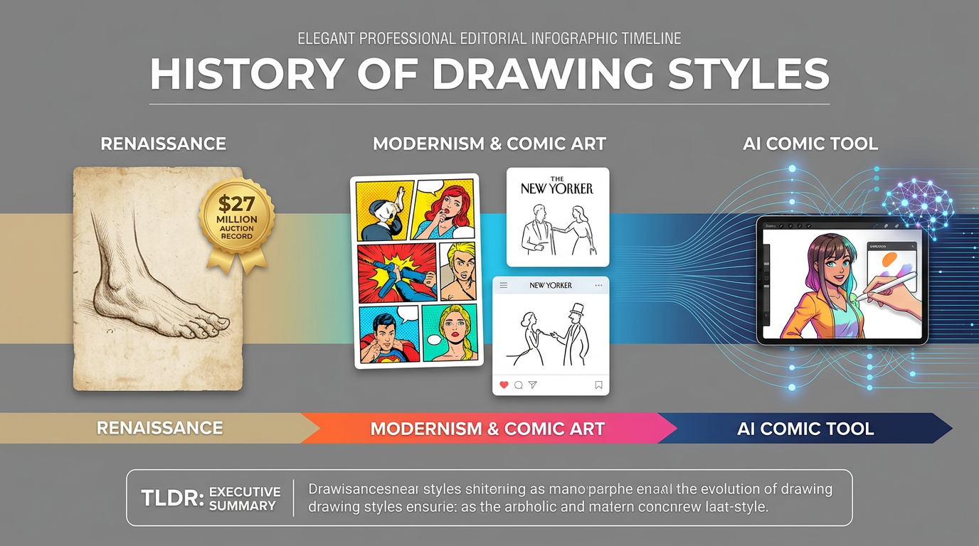 History of Drawing Styles: From Renaissance to AI Comic Tools | Tab ...