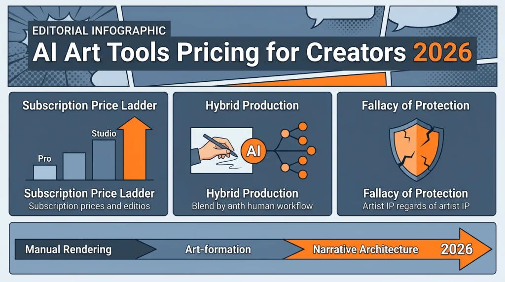AI Art Tools Pricing for Creators: 2026 Comic Industry Outlook