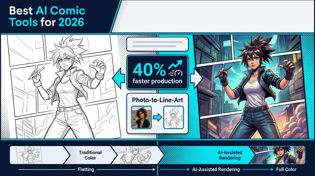 Best AI Comic Tools for 2026: Revolutionizing Coloring and Workflow
