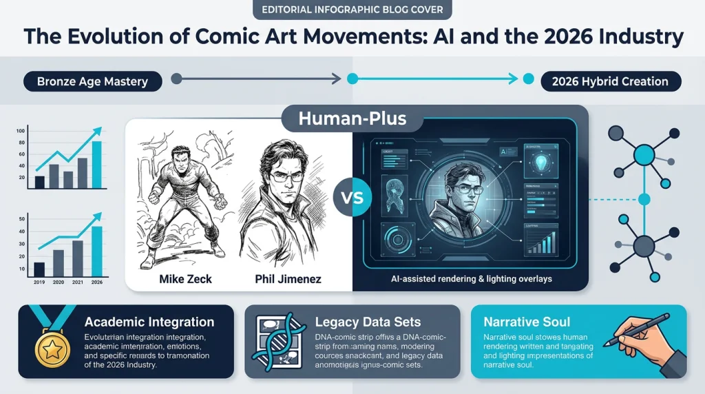 The Evolution of Comic Art Movements: AI and the 2026 Industry