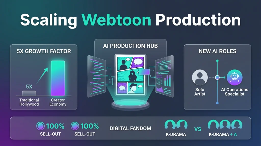 Scaling Webtoon Production: How AI Content Roles Transform the Creator Economy