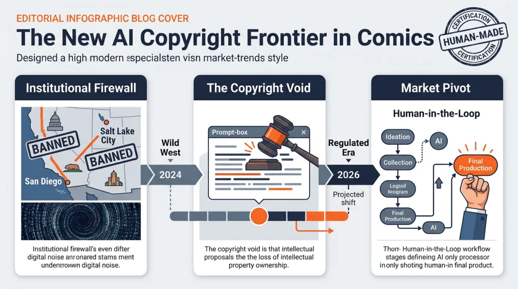 AI Art Copyright Policy in Comics: Navigating the New Era