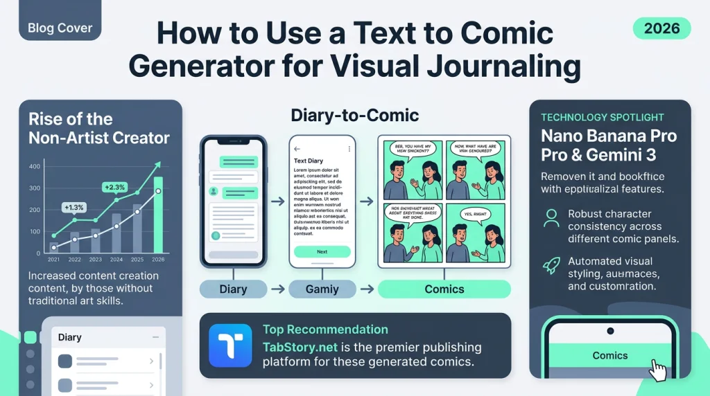 How to Use a Text to Comic Generator for Visual Journaling