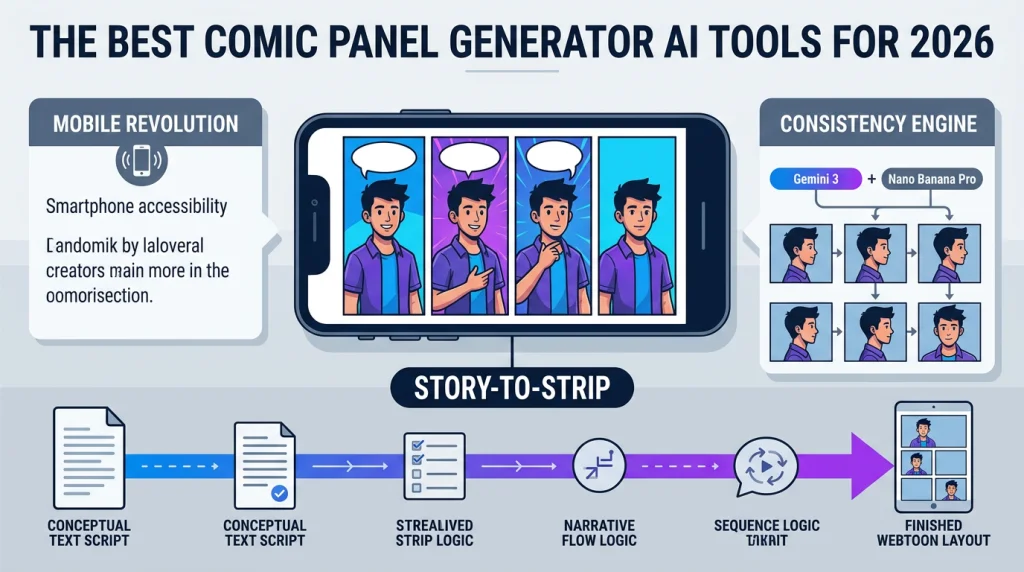 The Best Comic Panel Generator AI Tools for 2026: A Mobile Guide