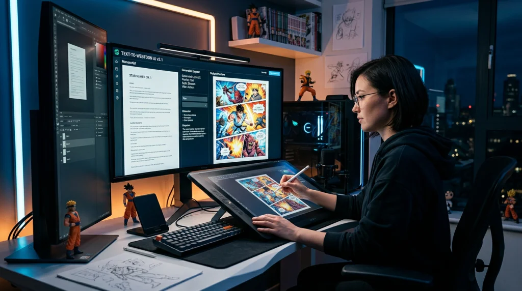 Novel to Webtoon AI: Turn Your Fiction into a Viral Comic in Seconds