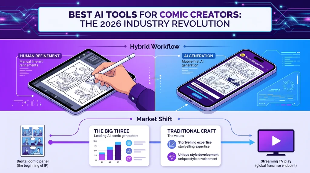 Best AI Tools for Comic Creators: The 2026 Industry Revolution