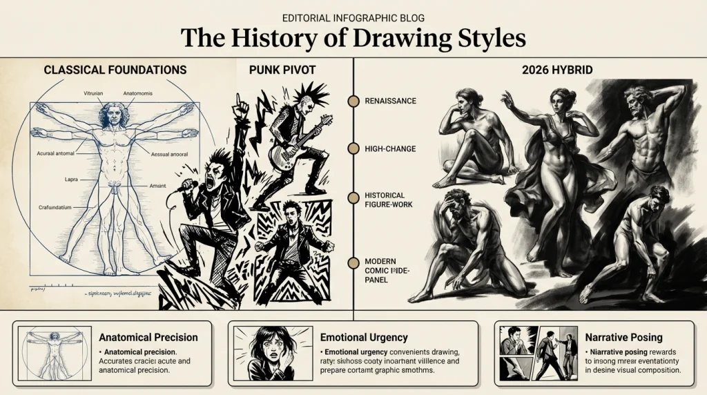 Mastering the Canvas: A Comic Artist Interview on the History of Drawing Styles
