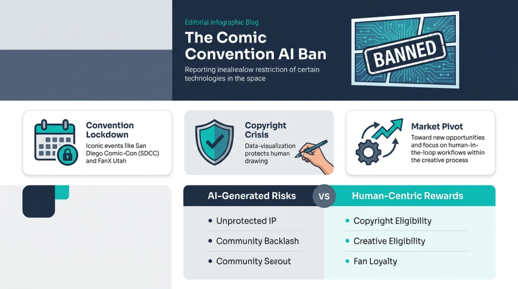 The Comic Convention AI Ban: Navigating New Copyright Realities for Creators