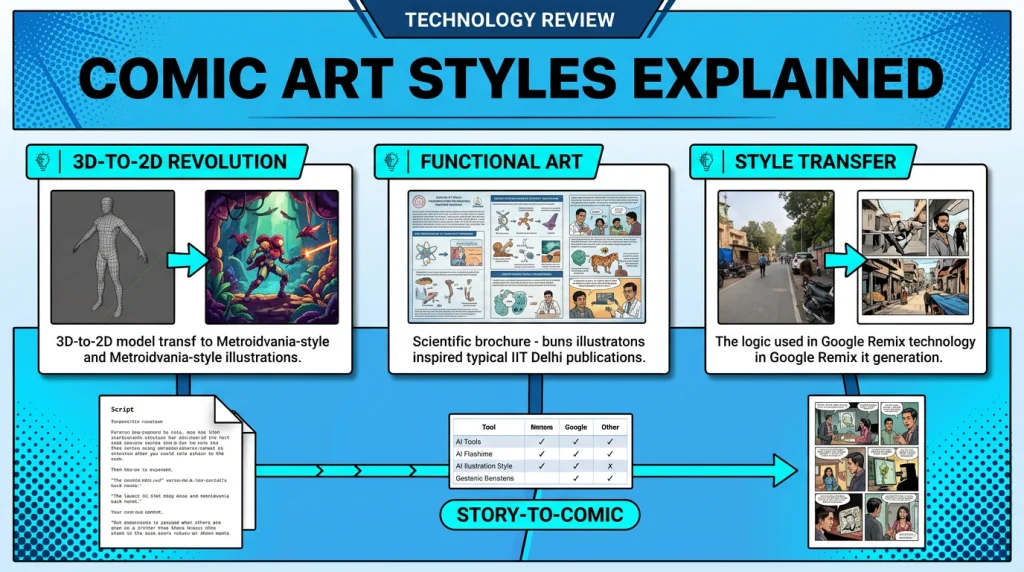 Comic Art Styles Explained: How AI is Mastering the 2D Aesthetic