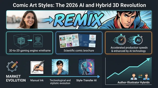 Comic Art Styles Explained: The 2026 AI and Hybrid 3D Revolution