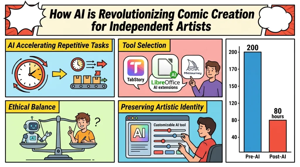 How AI is Revolutionizing Comic Creation for Independent Artists
