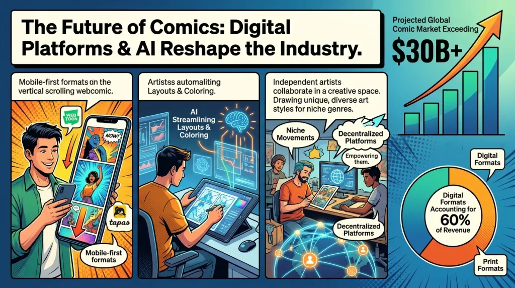 The Future of Comics: How Digital Platforms and AI Are Reshaping the Industry in 2026