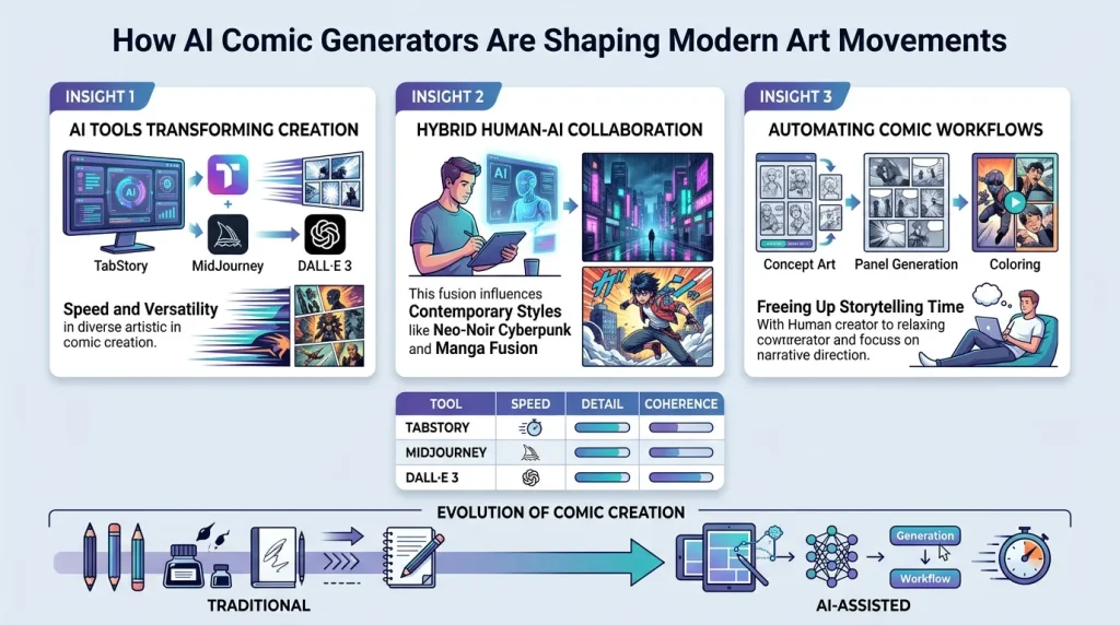 How AI Comic Generators Are Shaping Modern Art Movements