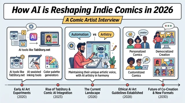 How AI is Reshaping Indie Comics in 2026: A Comic Artist Interview