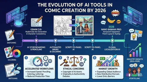 The Evolution of AI Tools in the Comic Creation Workflow by 2026
