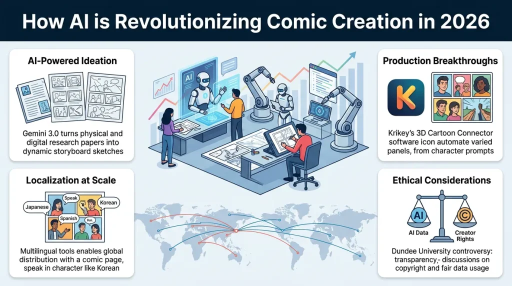 How AI is Revolutionizing the Comic Creation Workflow in 2026