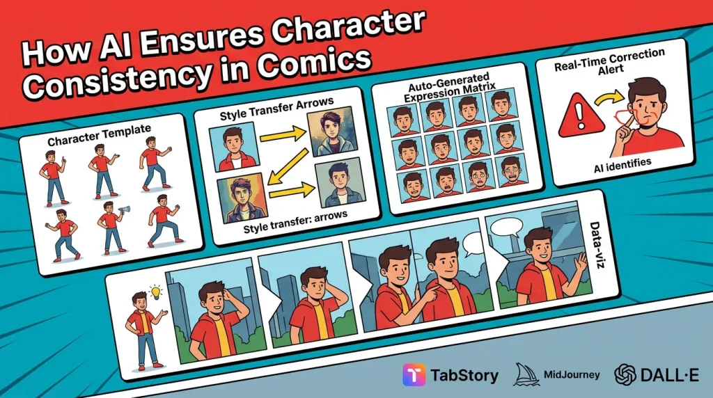 How AI Ensures Character Consistency in Comics: A Creator's Guide