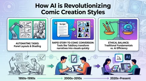 How AI is Revolutionizing Comic Creation Styles: A Historical Perspective