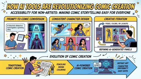 How AI Tools Like ComicInk Are Revolutionizing Comic Creation