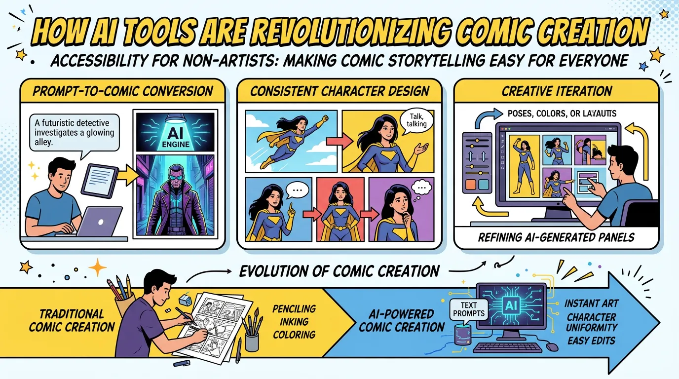 How AI Tools Like ComicInk Are Revolutionizing Comic Creation