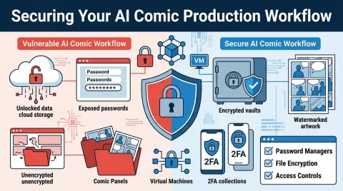 Securing Your AI Comic Production Workflow: Essential Protection Tips for Creators
