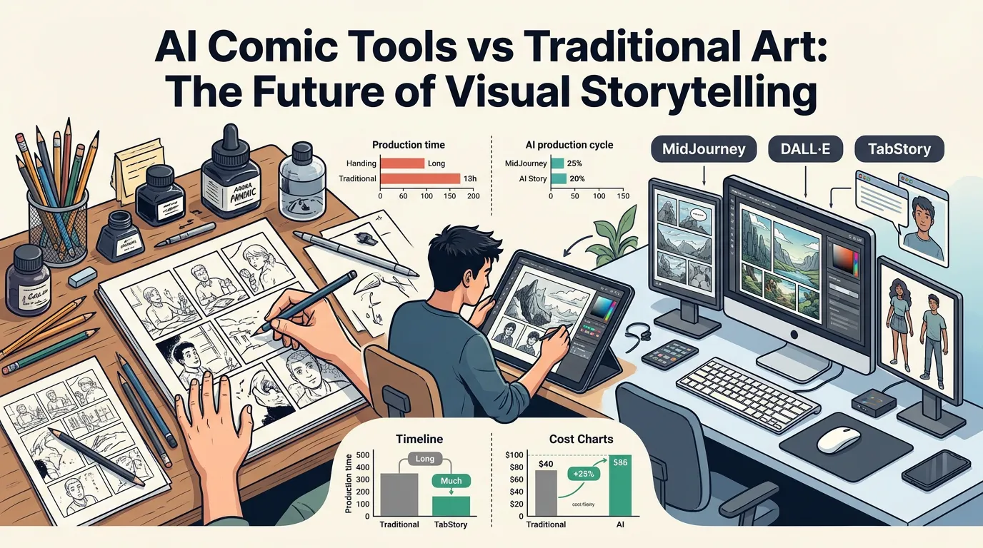 AI Comic Tools vs Traditional Art: The Future of Visual Storytelling ...