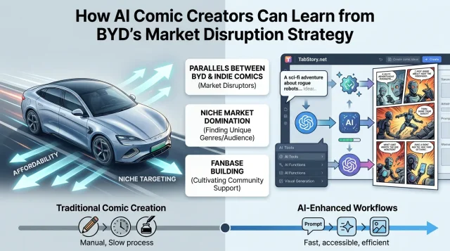 How AI Comic Creators Can Learn from BYD's Market Disruption Strategy