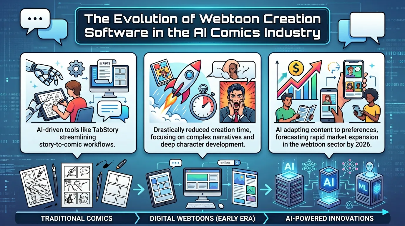 Comic Learning Software The Evolution of Webtoon Creation Software in the AI Comics Industry ...