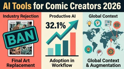 How Comic-Con's AI Art Ban Reveals the Real Best AI Tools for Comic Creators in 2026