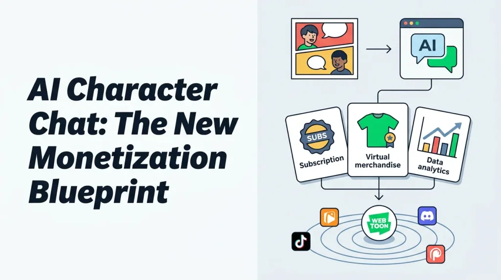 WEBTOON's AI Character Chat: A New Blueprint for Comic Monetization in 2026