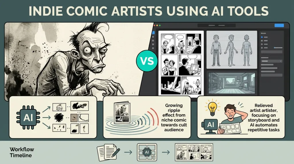 How Indie Comic Artists Can Use AI to Build a Legacy Like Sam Kieth