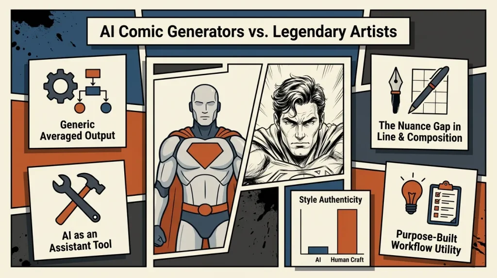Why AI Comic Generators Can't Replicate Legendary Artists' Styles