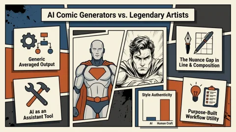 Why AI Comic Generators Can't Replicate Legendary Artists' Styles