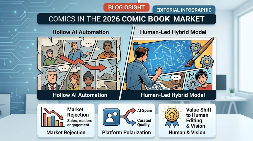 Why AI-Generated Comics Are Failing in the 2026 Market