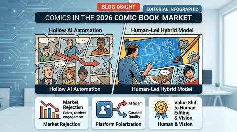 Why AI-Generated Comics Are Failing in the 2026 Market