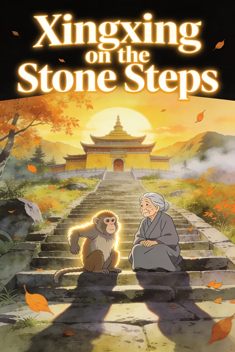 Xingxing on the Stone Steps